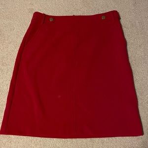 Womens Skirt in Red